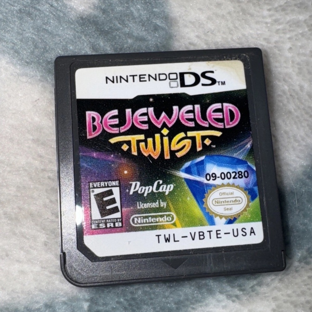 Bejeweled Twist  Nintendo DS 2010 Video Game Cartridge Only Tested
